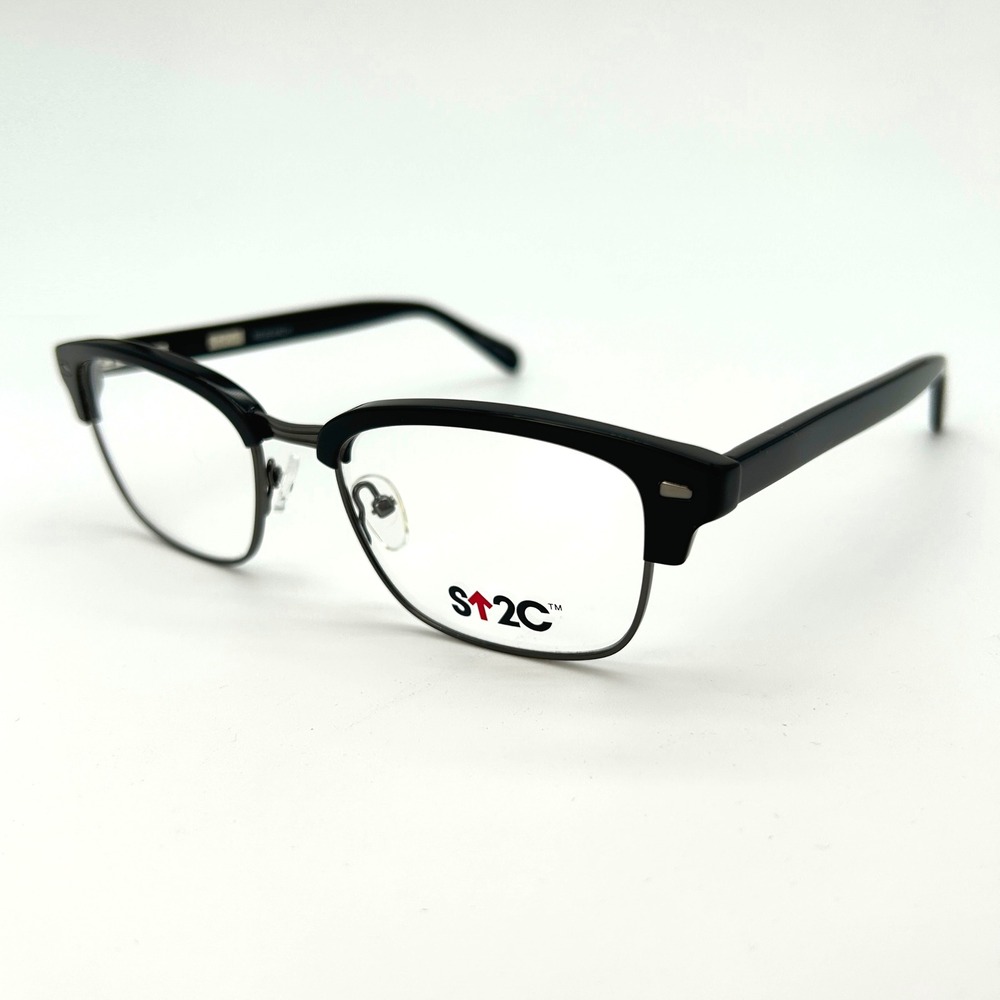 Womens Eyeglasses Frames SU2C Stand Up To Cancer Research Sz 52-19-145 Black NEW
